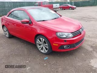 ✅ 2013 Volkswagen Eos Executive • VIN: WVWFW8AH5DV003044 • Lot: 41920847. Listed on IAAI with 114,566 mi. Free auction sales archive from the USA and detailed vehicle history report at DreamBid. Image 1.