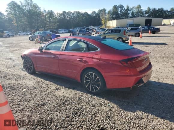 2021 Hyundai Sonata Limited with VIN 5NPEH4J23MH079954, listed as a Copart auction lot 85325965 with 98,900 mi miles and Salvage title. Bid and sale history available at DreamBid. Image 2.