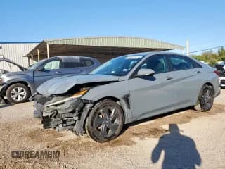 ✅ 2023 Hyundai Elantra SEL • VIN: KMHLM4AG3PU374539 • Lot: 80495595. Listed on Copart with 56,428 mi. Free auction sales archive from the USA and detailed vehicle history report at DreamBid. Image 1.