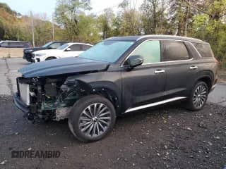 2025 Hyundai Palisade Calligraphy z VIN KM8R7DGE4SU860566, wystawiony jako Copart lot #86787505 z przebiegiem 7 260 mil mil oraz Szkoda całkowita • Salvage title. Historia ofert i sprzedaży dostępna na DreamBid. Obrazek 1.