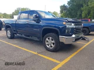 ✅ 2021 Chevrolet Silverado 2500HD LTZ • VIN: 1GC1YPEY5MF156798 • Лот: 43087195. Опубликован ранее на IAAI с пробегом 45 692 миль. Бесплатный доступ к архиву аукционных продаж из США и подробный отчёт об истории автомобиля на DreamBid. Изображение 1.