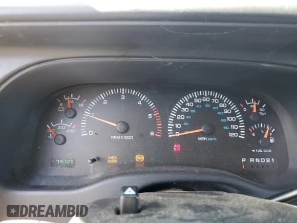 ✅ 1999 Dodge Dakota SLT • VIN: 1B7GL22X0XS174449 • Lot: 49894855. Wystawiony na Copart z przebiegiem 74 729 mil. Bezpłatny archiwum sprzedaży aukcyjnych z USA i szczegółowy raport historii pojazdu na DreamBid. Zdjęcie 9.