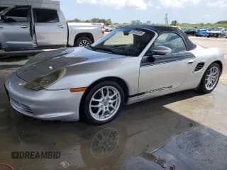 ✅ 2003 Porsche Boxster • VIN: WP0CA29813U623462 • Lot: 51472215. Listed on Copart with 83,629 mi. Free auction sales archive from the USA and detailed vehicle history report at DreamBid. Image 1.