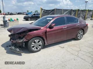 ✅ 2013 Honda Accord LX • VIN: 1HGCR2F38DA141951 • Лот: 67784425. Опубликован ранее на Copart с пробегом Не указан. Бесплатный доступ к архиву аукционных продаж из США и подробный отчёт об истории автомобиля на DreamBid. Изображение 1.