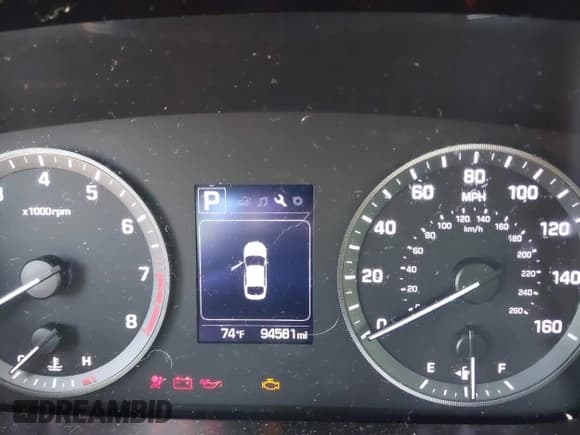 ✅ 2017 Hyundai Sonata SE • VIN: 5NPE24AF8HH577111 • Lot: 43372290. Listed on IAAI with 94,581 mi. Free auction sales archive from the USA and detailed vehicle history report at DreamBid. Image 16.