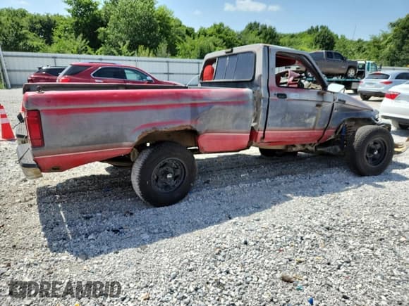 ✅ 1991 Ford Ranger Splash • VIN: 1FTCR10A5MUB48807 • Lot: 65210975. Listed on Copart with Not provided. Free auction sales archive from the USA and detailed vehicle history report at DreamBid. Image 3.