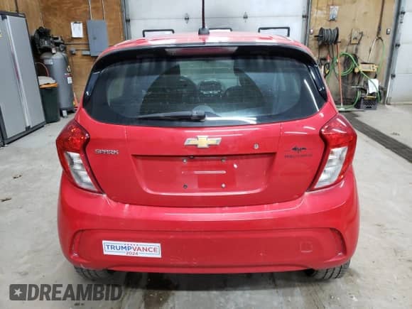 2021 Chevrolet Spark LS with VIN KL8CA6SA6MC700802, listed as a Copart auction lot 91022275 with 105,401 mi miles and Clean title. Bid and sale history available at DreamBid. Image 6.