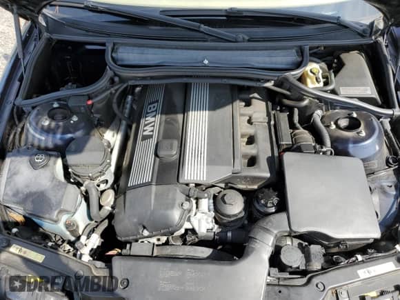 2001 BMW 3 Series 330Ci with VIN WBABS53451EV86890, listed as a Copart auction lot 80723875 with 76,889 mi miles and Salvage title. Bid and sale history available at DreamBid. Image 11.