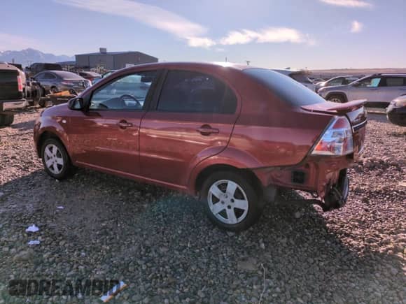 2007 Chevrolet Aveo LS z VIN KL1TD56687B078381, wystawiony jako Copart lot #87012844 z przebiegiem 153 019 mil mil oraz Szkoda całkowita • Salvage title. Historia ofert i sprzedaży dostępna na DreamBid. Obrazek 2.