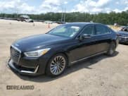 ✅ 2018 Genesis G90 Ultimate • VIN: KMHG54JH2JU044373 • Лот: 59784345. Опубликован ранее на Copart с пробегом 115 169 миль. Бесплатный доступ к архиву аукционных продаж из США и подробный отчёт об истории автомобиля на DreamBid. Изображение 1.