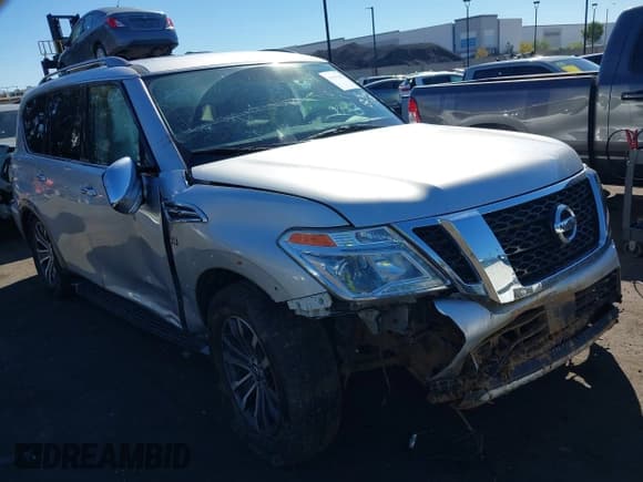 ✅ 2019 Nissan Armada SL • VIN: JN8AY2ND2K9090128 • Лот: 43489482. Опубликован ранее на IAAI с пробегом 96 701 миль. Бесплатный доступ к архиву аукционных продаж из США и подробный отчёт об истории автомобиля на DreamBid. Изображение 1.