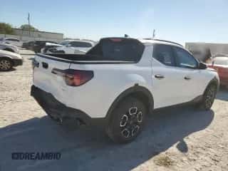 2023 Hyundai Santa Cruz SEL with VIN 5NTJCDAE8PH071054, listed as a Copart auction lot 81081134 with 9,609 mi miles and Salvage title. Bid and sale history available at DreamBid. Image 3.