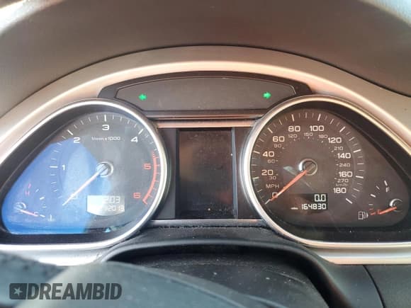 ✅ 2014 Audi Q7 Premium • VIN: WA1CMAFE9ED011907 • Lot: 42551715. Listed on Copart with 164,830 mi. Free auction sales archive from the USA and detailed vehicle history report at DreamBid. Image 9.