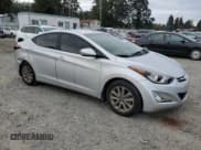 ✅ 2015 Hyundai Elantra SE • VIN: KMHDH4AEXFU226362 • Lot: 82452895. Listed on Copart with 48,319 mi. Free auction sales archive from the USA and detailed vehicle history report at DreamBid. Image 4.