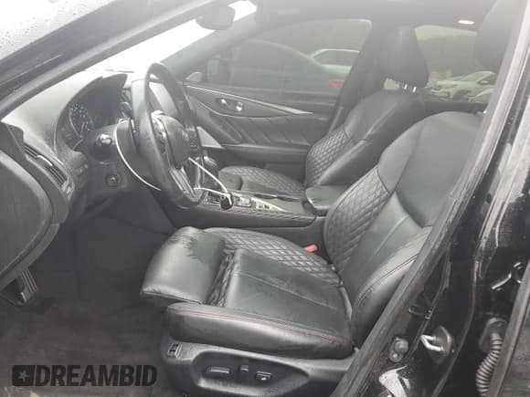 ✅ 2021 Infiniti Q50 Red Sport 400 • VIN: JN1FV7DR1MM880432 • Lot: 86249365. Listed on Copart with 36,452 mi. Free auction sales archive from the USA and detailed vehicle history report at DreamBid. Image 7.