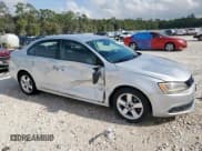 ✅ 2013 Volkswagen Jetta • VIN: 3VW2K7AJXDM296437 • Lot: 93738215. Listed on Copart with 124,866 mi. Free auction sales archive from the USA and detailed vehicle history report at DreamBid. Image 4.