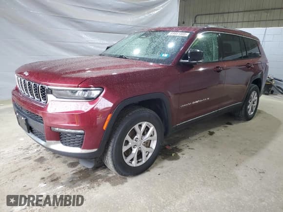 ✅ 2022 Jeep Grand Cherokee Limited • VIN: 1C4RJKBG2N8538461 • Lot: 69661005. Listed on Copart with 59,935 mi. Free auction sales archive from the USA and detailed vehicle history report at DreamBid. Image 1.