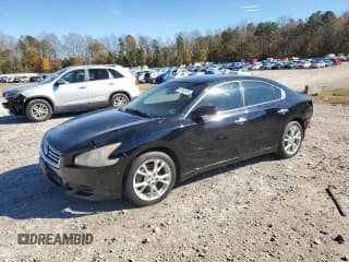 ✅ 2013 Nissan Maxima S • VIN: 1N4AA5AP2DC838101 • Lot: 91240155. Listed on Copart with 216,392 mi. Free auction sales archive from the USA and detailed vehicle history report at DreamBid. Image 1.