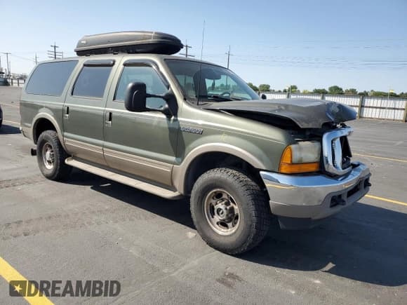 ✅ 2000 Ford Excursion Limited • VIN: 1FMSU43F6YED23564 • Лот: 61403045. Опубликован ранее на Copart с пробегом 247 820 миль. Бесплатный доступ к архиву аукционных продаж из США и подробный отчёт об истории автомобиля на DreamBid. Изображение 4.
