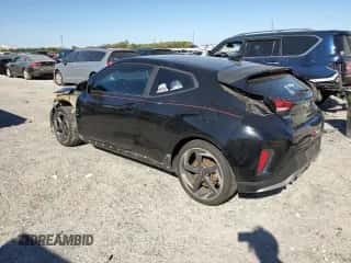2019 Hyundai Veloster Turbo R-Spec z VIN KMHTH6AB9KU019288, wystawiony jako Copart lot #49748385 z przebiegiem 83 732 mil mil oraz Nie do naprawy • Non repairable. Historia ofert i sprzedaży dostępna na DreamBid. Obrazek 2.