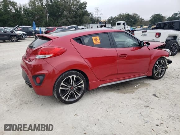 ✅ 2016 Hyundai Veloster Turbo Rally Edition • VIN: KMHTC6AE1GU264313 • Lot: 86616594. Wystawiony na Copart z przebiegiem 63 075 mil. Bezpłatny archiwum sprzedaży aukcyjnych z USA i szczegółowy raport historii pojazdu na DreamBid. Zdjęcie 3.