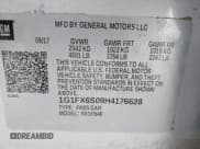 ✅ 2017 Chevrolet Bolt EV Premier • VIN: 1G1FX6S09H4176628 • Lot: 39193191. Wystawiony na IAAI z przebiegiem 33 234 mil. Bezpłatny archiwum sprzedaży aukcyjnych z USA i szczegółowy raport historii pojazdu na DreamBid. Zdjęcie 9.