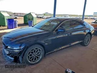 ✅ 2022 Genesis G80 2.5T • VIN: KMTGB4SCXNU129971 • Лот: 94963075. Опубликован ранее на Copart с пробегом 33 312 миль. Бесплатный доступ к архиву аукционных продаж из США и подробный отчёт об истории автомобиля на DreamBid. Изображение 1.