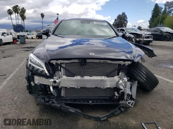 ✅ 2022 Mercedes-Benz C 300 • VIN: W1KWJ8DB1NG113879 • Lot: 49948624. Listed on Copart with 11,945 mi. Free auction sales archive from the USA and detailed vehicle history report at DreamBid. Image 5.