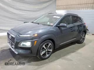 2019 Hyundai Kona Ultimate z VIN KM8K5CA59KU212473, wystawiony jako Copart lot #67288275 z przebiegiem 71 854 mil mil oraz Szkoda całkowita • Salvage title. Historia ofert i sprzedaży dostępna na DreamBid. Obrazek 1.