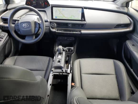 2024 Toyota Prius LE with VIN JTDACAAU6R3035690, listed as a Copart auction lot 80575715 with 23,514 mi miles and Salvage title. Bid and sale history available at DreamBid. Image 8.