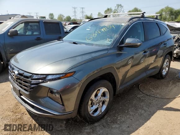 ✅ 2023 Hyundai Tucson SEL • VIN: 5NMJBCAE2PH198181 • Lot: 68479134. Wystawiony na Copart z przebiegiem 96 715 mil. Bezpłatny archiwum sprzedaży aukcyjnych z USA i szczegółowy raport historii pojazdu na DreamBid. Zdjęcie 1.