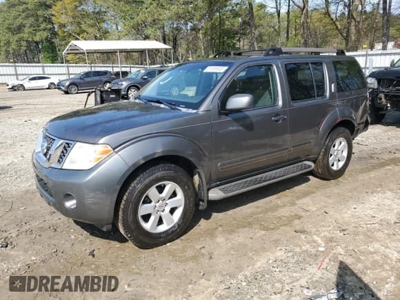 ✅ 2008 Nissan Pathfinder S • VIN: 5N1AR18UX8C616320 • Lot: 51181045. Wystawiony na Copart z przebiegiem 187 695 mil. Bezpłatny archiwum sprzedaży aukcyjnych z USA i szczegółowy raport historii pojazdu na DreamBid. Zdjęcie 1.