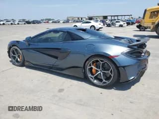 ✅ 2020 McLaren 600LT • VIN: SBM13SAA8LW008421 • Lot: 68654184. Wystawiony na Copart z przebiegiem 8 453 mil. Bezpłatny archiwum sprzedaży aukcyjnych z USA i szczegółowy raport historii pojazdu na DreamBid. Zdjęcie 2.