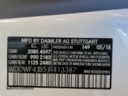 ✅ 2018 Mercedes-Benz C 300 • VIN: WDDWF4JB5JR413387 • Lot: 90620595. Listed on Copart with 37,501 mi. Free auction sales archive from the USA and detailed vehicle history report at DreamBid. Image 12.