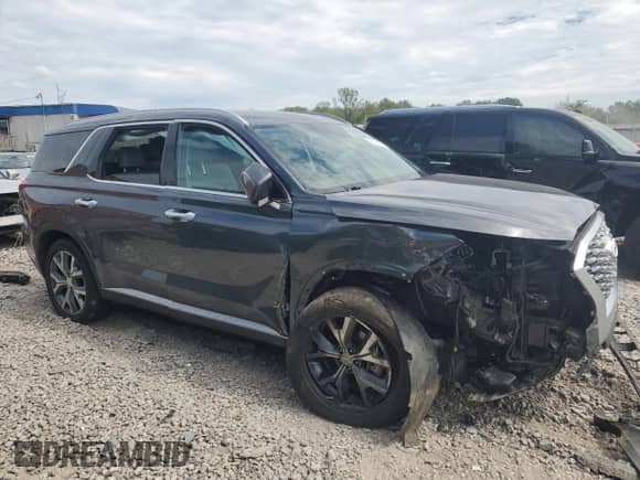 2020 Hyundai Palisade SEL with VIN KM8R4DHE7LU149954, listed as a Copart auction lot 70291804 with 48,488 mi miles and Salvage title. Bid and sale history available at DreamBid. Image 4.