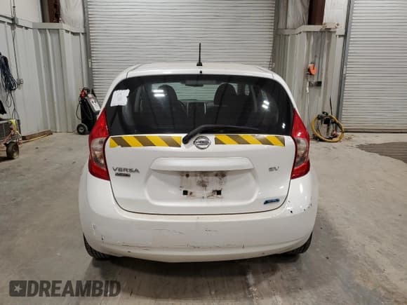 ✅ 2014 Nissan Note SV • VIN: 3N1CE2CP0EL406568 • Lot: 59156695. Listed on Copart with 100,242 mi. Free auction sales archive from the USA and detailed vehicle history report at DreamBid. Image 6.