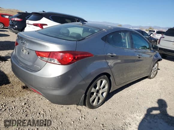 ✅ 2013 Hyundai Elantra GLS • VIN: KMHDH4AE1DU995863 • Lot: 83866015. Listed on Copart with 225,578 mi. Free auction sales archive from the USA and detailed vehicle history report at DreamBid. Image 3.