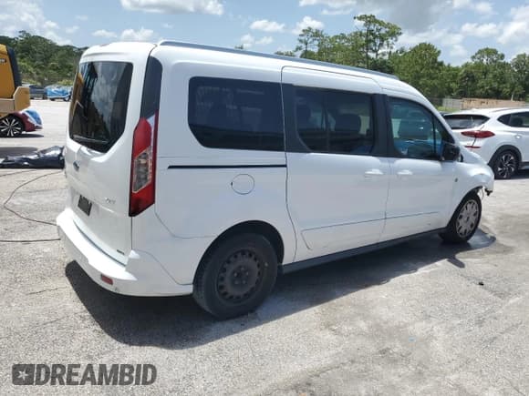 ✅ 2018 Ford Transit Connect XLT • VIN: NM0GE9F77J1372937 • Lot: 59725445. Listed on Copart with 156,553 mi. Free auction sales archive from the USA and detailed vehicle history report at DreamBid. Image 3.