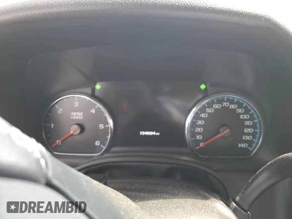 2020 Chevrolet Tahoe Premier with VIN 1GNSKCKC7LR125399, listed as a Copart auction lot 54702635 with 134,684 mi miles and Salvage title. Bid and sale history available at DreamBid. Image 9.