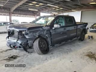 2019 Chevrolet Silverado 1500 RST with VIN 1GCPWDEK0KZ238430, listed as a Copart auction lot 81879315 with 142,553 mi miles and Salvage title. Bid and sale history available at DreamBid. Image 1.