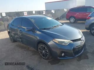 ✅ 2015 Toyota Corolla S Plus • VIN: 2T1BURHE6FC316793 • Lot: 43358113. Listed on IAAI with 105,415 mi. Free auction sales archive from the USA and detailed vehicle history report at DreamBid. Image 1.