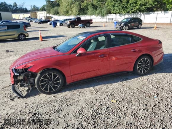 2021 Hyundai Sonata Limited with VIN 5NPEH4J23MH079954, listed as a Copart auction lot 85325965 with 98,900 mi miles and Salvage title. Bid and sale history available at DreamBid. Image 1.