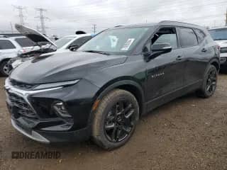 2024 Chevrolet Blazer LT z VIN 3GNKBJR4XRS198047, wystawiony jako Copart lot #78895594 z przebiegiem 11 041 mil mil oraz Szkoda całkowita • Salvage title. Historia ofert i sprzedaży dostępna na DreamBid. Obrazek 1.