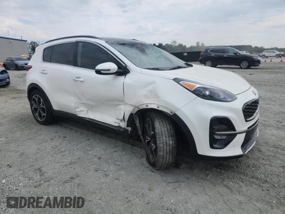 ✅ 2022 Kia Sportage SX Turbo • VIN: KNDPR3A67N7001458 • Lot: 71235895. Listed on Copart with 54,057 mi. Free auction sales archive from the USA and detailed vehicle history report at DreamBid. Image 4.