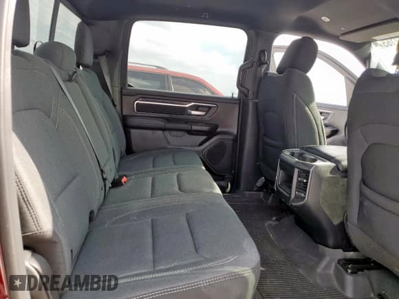 ✅ 2024 Ram 1500 Lone Star • VIN: 1C6SRFFTXRN173566 • Lot: 59882165. Listed on Copart with 27,037 mi. Free auction sales archive from the USA and detailed vehicle history report at DreamBid. Image 10.