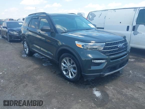 ✅ 2023 Ford Explorer XLT • VIN: 1FMSK7DH7PGC37612 • Lot: 42252633. Wystawiony na IAAI z przebiegiem 27 142 mil. Bezpłatny archiwum sprzedaży aukcyjnych z USA i szczegółowy raport historii pojazdu na DreamBid. Zdjęcie 1.
