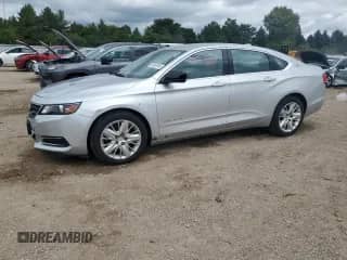 2016 Chevrolet Impala LS z VIN 2G11Z5SA8G9199787, wystawiony jako Copart lot #69463705 z przebiegiem 77 954 mil mil oraz Szkoda całkowita • Salvage title. Historia ofert i sprzedaży dostępna na DreamBid. Obrazek 1.