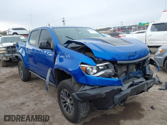 ✅ 2018 Chevrolet Colorado 4WD ZR2 • VIN: 1GCGTEEN7J1208489 • Лот: 41314735. Опубликован ранее на IAAI с пробегом 27 600 миль. Бесплатный доступ к архиву аукционных продаж из США и подробный отчёт об истории автомобиля на DreamBid. Изображение 1.