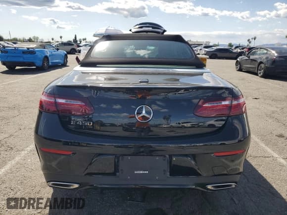 ✅ 2023 Mercedes-Benz E 450 • VIN: W1K1K5JB0PF206699 • Lot: 51565295. Listed on Copart with 3,913 mi. Free auction sales archive from the USA and detailed vehicle history report at DreamBid. Image 6.