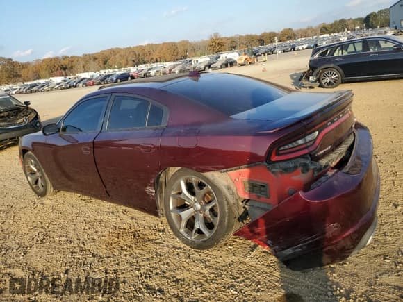 ✅ 2015 Dodge Charger SXT • VIN: 2C3CDXHG5FH858343 • Lot: 93148825. Listed on Copart with 146,888 mi. Free auction sales archive from the USA and detailed vehicle history report at DreamBid. Image 2.